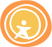 Logo Hrvatskog saveza udruga cerebralne i dječje paralize